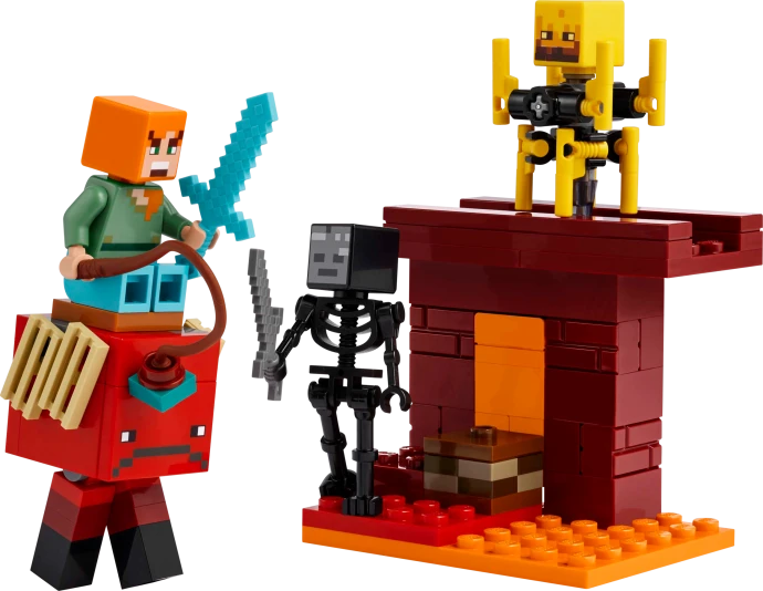 LEGO 21266 Lávová bitva v Netheru