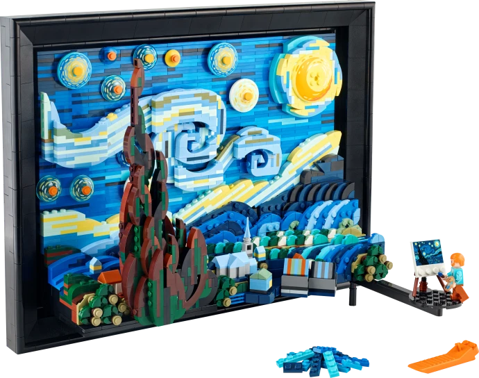 LEGO 21333 Vincent van Gogh – Hvězdná noc