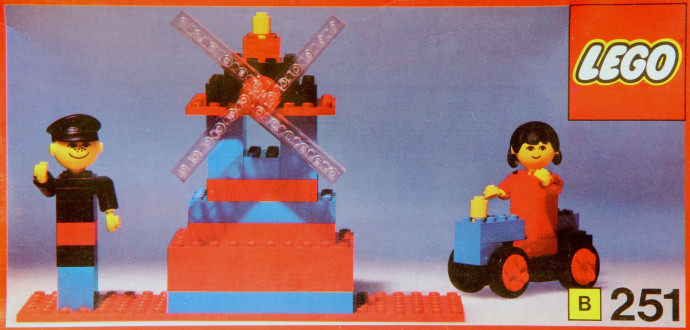 Windmill with miller and wife