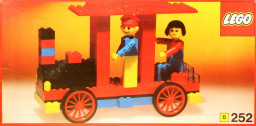 Locomotive with driver and passenger