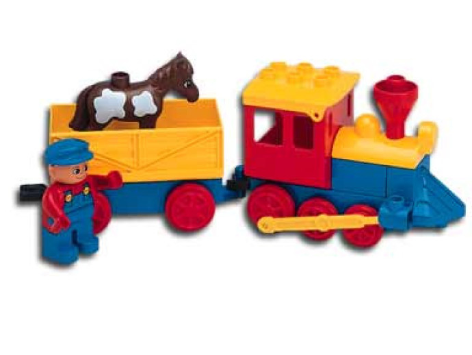 Push-Along Play Train