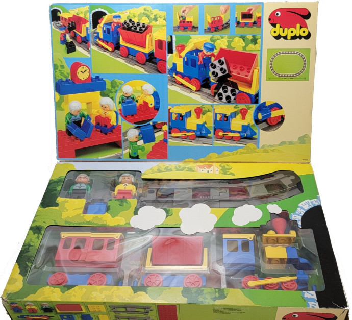 Push-Along Play Train Set