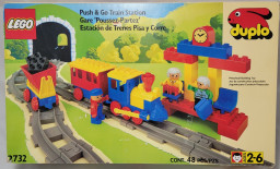 Push-Along Play Train Set