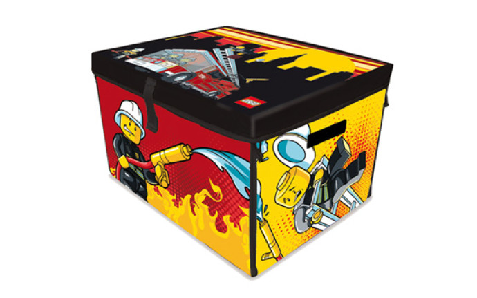 Firefighter ZipBin Large Storage Toy Box