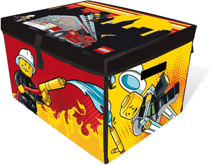 Firefighter ZipBin Large Storage Toy Box