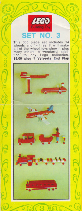 Promotional Set No. 3 (Kraft Velveeta)