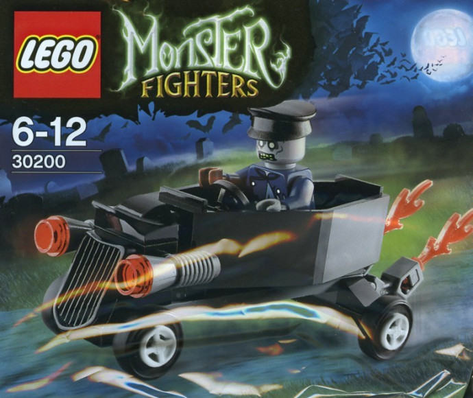 Zombie chauffeur coffin car