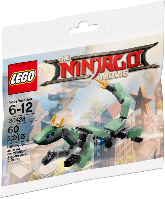 Mini model robotického draka Zeleného nindži