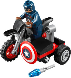 Motorka Kapitána America