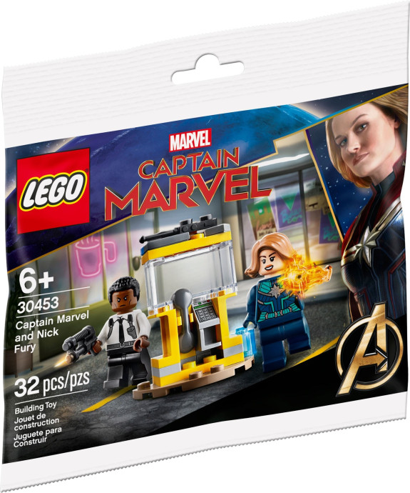 Captain Marvel and Nick Fury