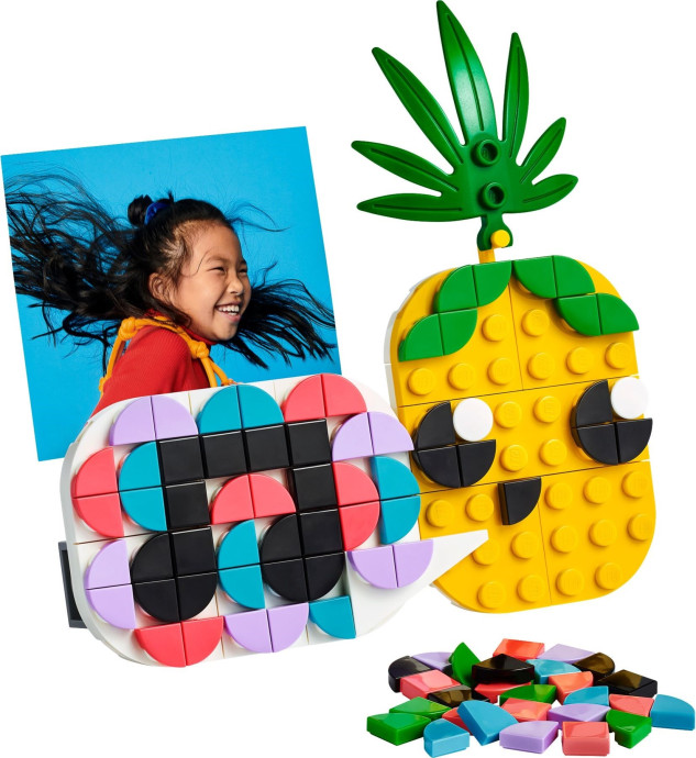 Stojánek na fotku a malá nástěnka – ananas