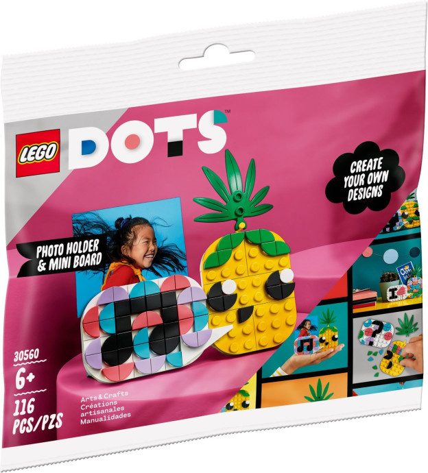 Stojánek na fotku a malá nástěnka – ananas