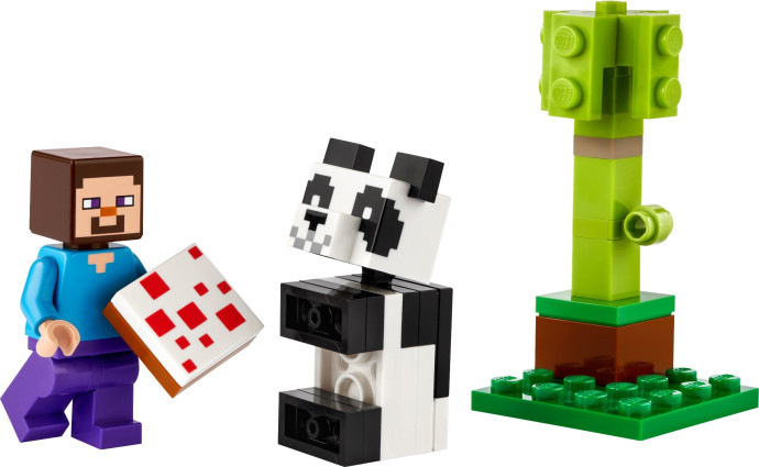 Steve a pandí mládě