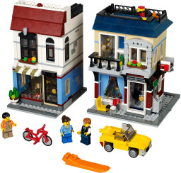 Moto shop a kavárna