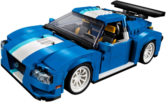 Turbo závodní auto