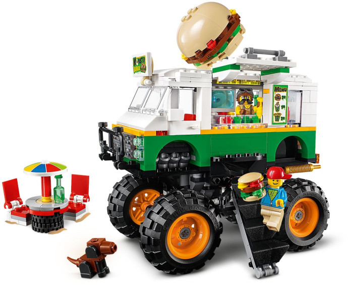 Hamburgerový monster truck