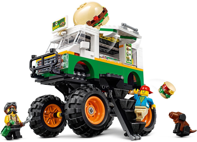Hamburgerový monster truck