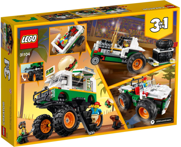 Hamburgerový monster truck