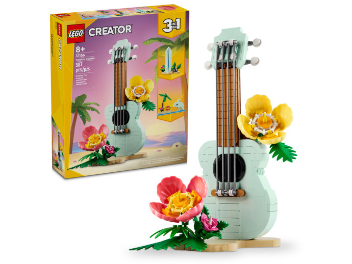Tropické ukulele