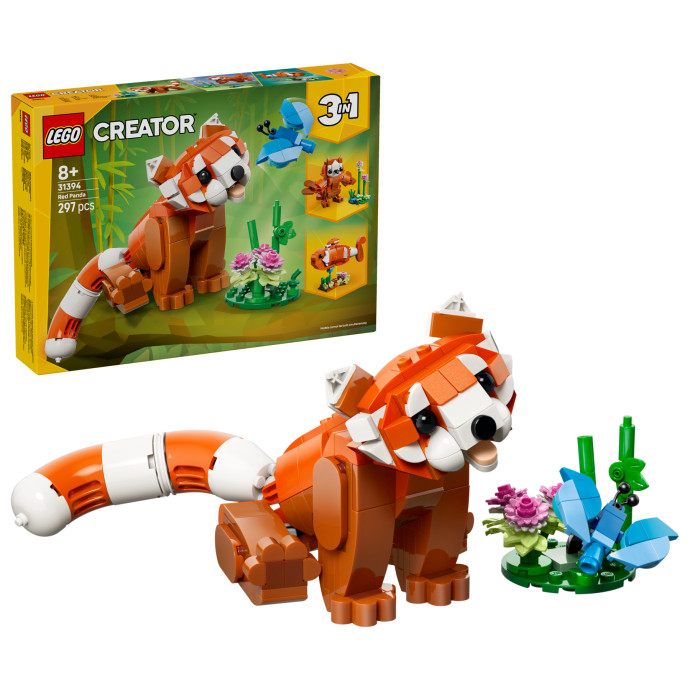 Roztomilé zvieratká: Panda červená