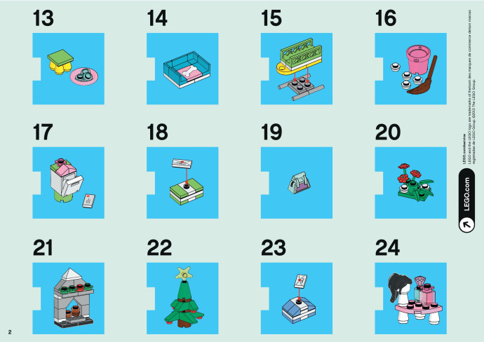 LEGO Friends Adventní kalendář