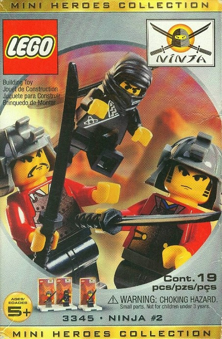 Three Minifig Pack - Ninja #2