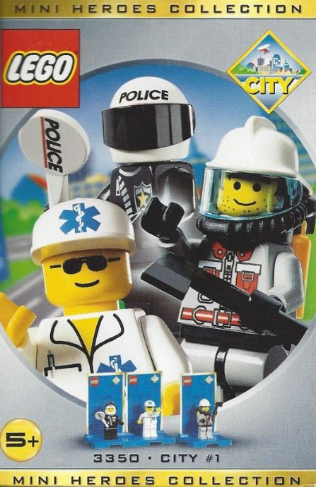 Three Minifig Pack - City #1