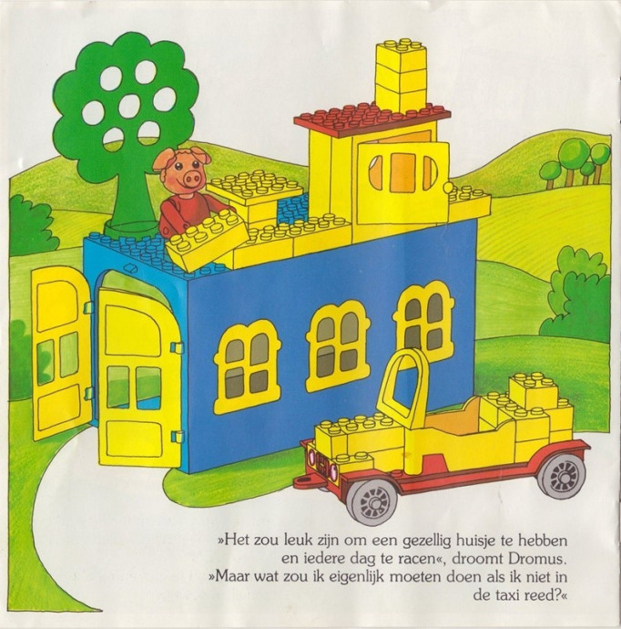 Blondi the Pig and Taxi Station