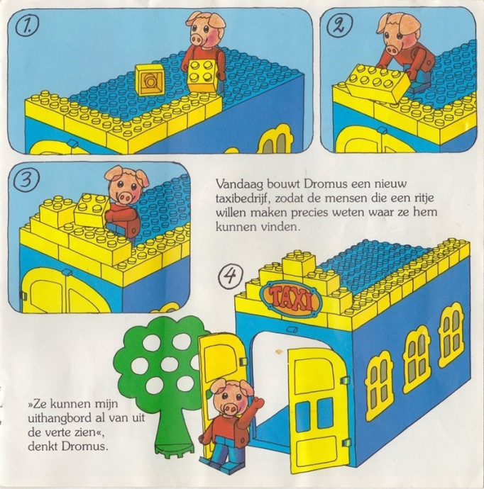 Blondi the Pig and Taxi Station