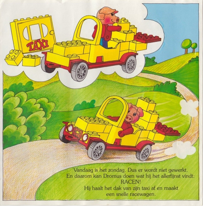 Blondi the Pig and Taxi Station