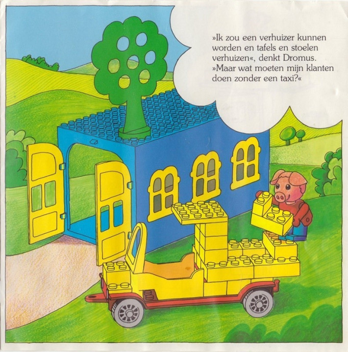 Blondi the Pig and Taxi Station