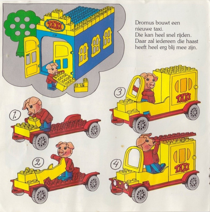 Blondi the Pig and Taxi Station