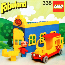 Blondi the Pig and Taxi Station