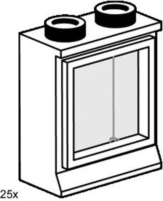 2x2 Window White