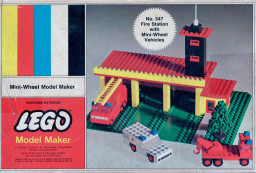 Fire Station with Mini-Wheel Vehicles