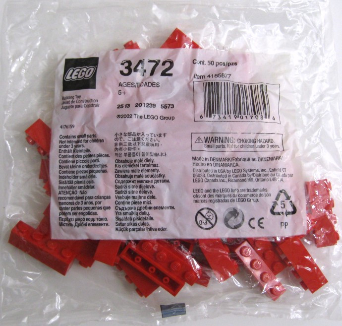 1x4 Red Bricks