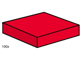 2x2 Red Smooth Tiles