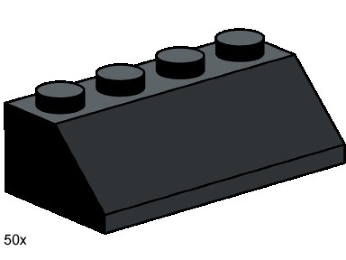 2x4 Roof Tiles Steep Sloped Black