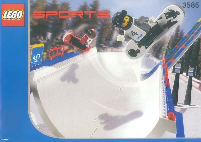 Snowboardová super rampa