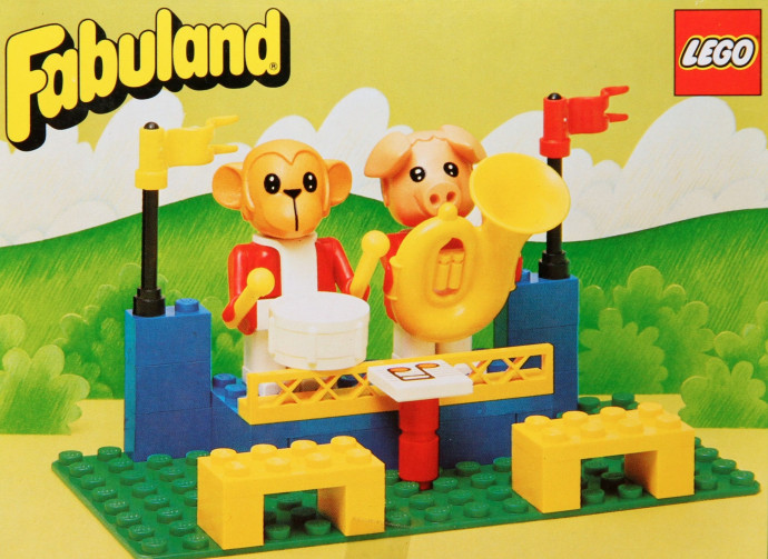 The Fabuland Big Band Peter Pig and Gabriel Gorilla