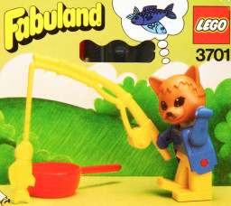 Charlie Cat the fisherman