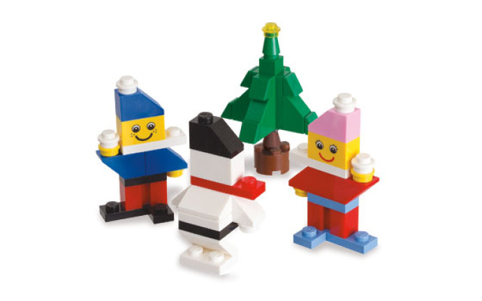 Snowman Building Set