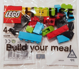LEGO House Build Your Meal Brick Bag