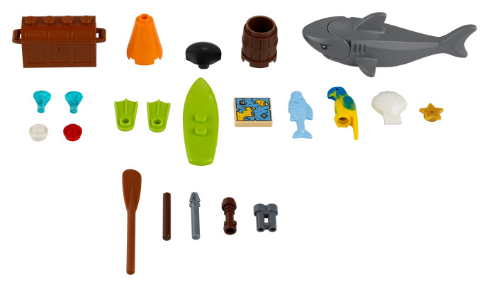 LEGO® extra mořské doplňky