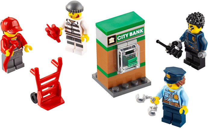 Sada doplňků s minifigurkami – policie