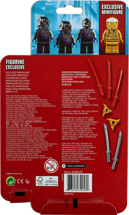 Golden Zane Accessory Set 