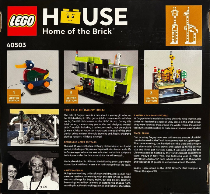 Dagny Holm - Master Builder
