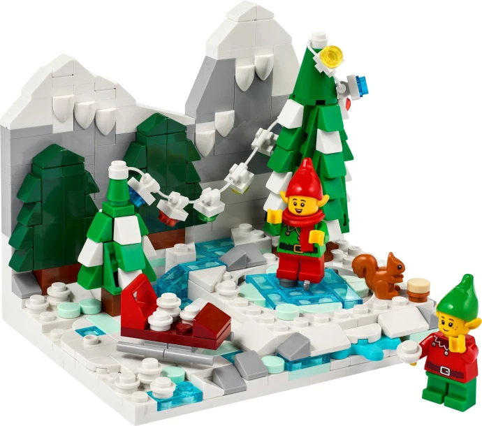 LEGO 40564 Zimní dobrodružství elfů