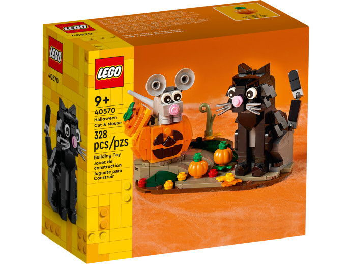 Halloween Cat and Mouse
