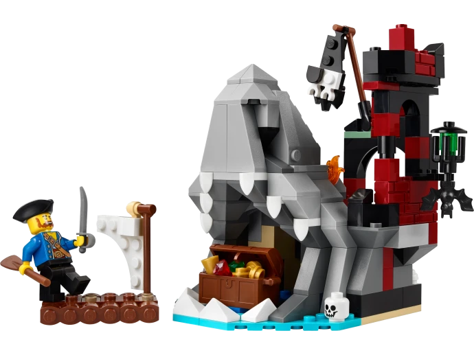 LEGO 40597 Strašidelný pirátský ostrov